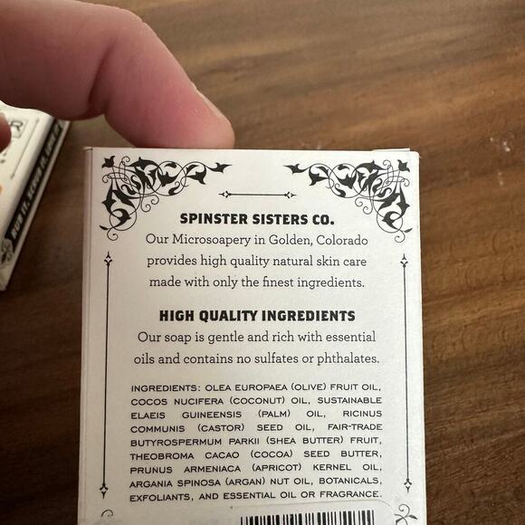 NIB 10-pk‎ Lot Spinster Sisters Co Moisturizing, Scent Variety Soap Bars  4.5 Oz - Picture 8 of 16